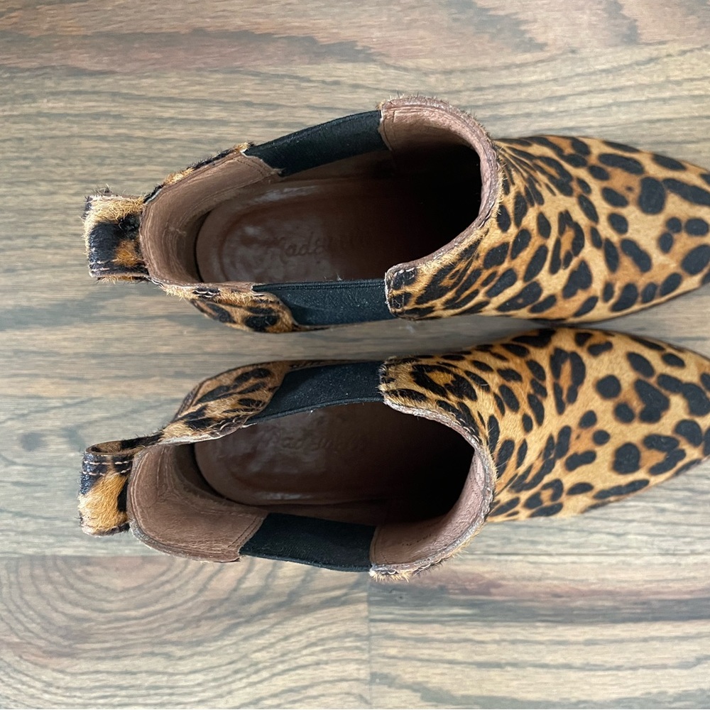 Madewell leopard print booties - Picture 4 of 4